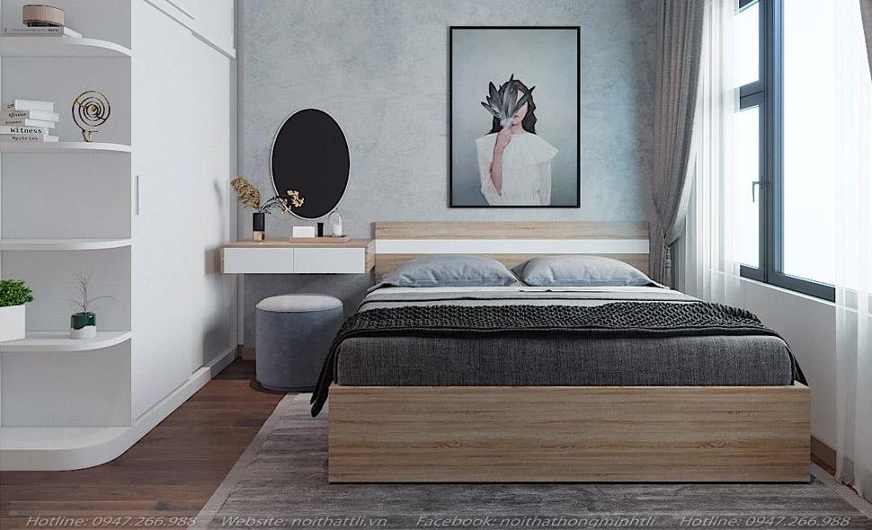 Giường bọc nỉ - xu hướng lựa chọn giường 2021