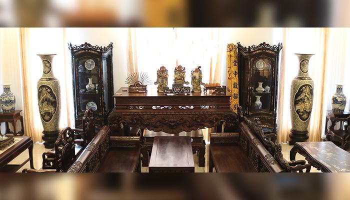 Cách bố trí lộc bình trong phòng khách hợp phong thủy