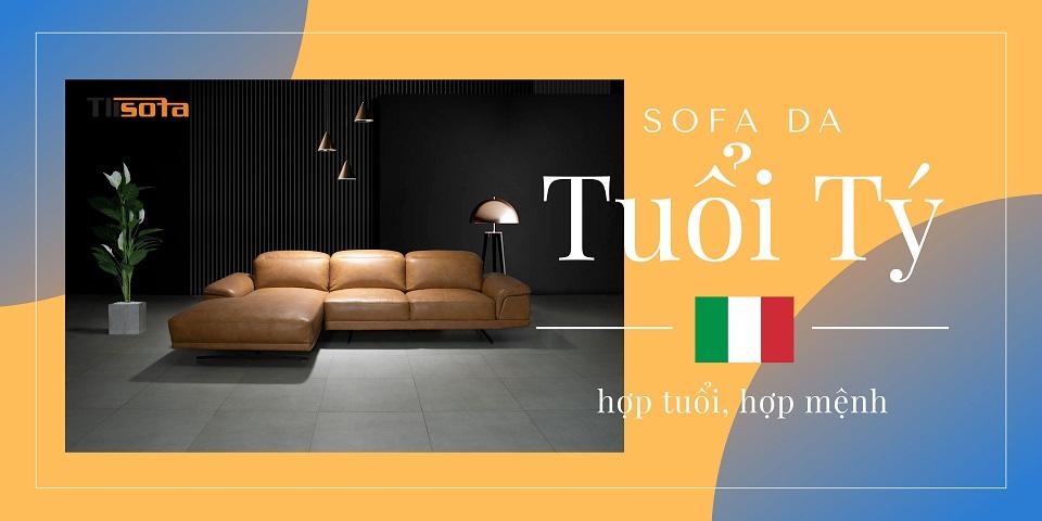 Ghế Sofa Da Đẹp Hợp Phong Thủy Cho Người Tuổi Tý