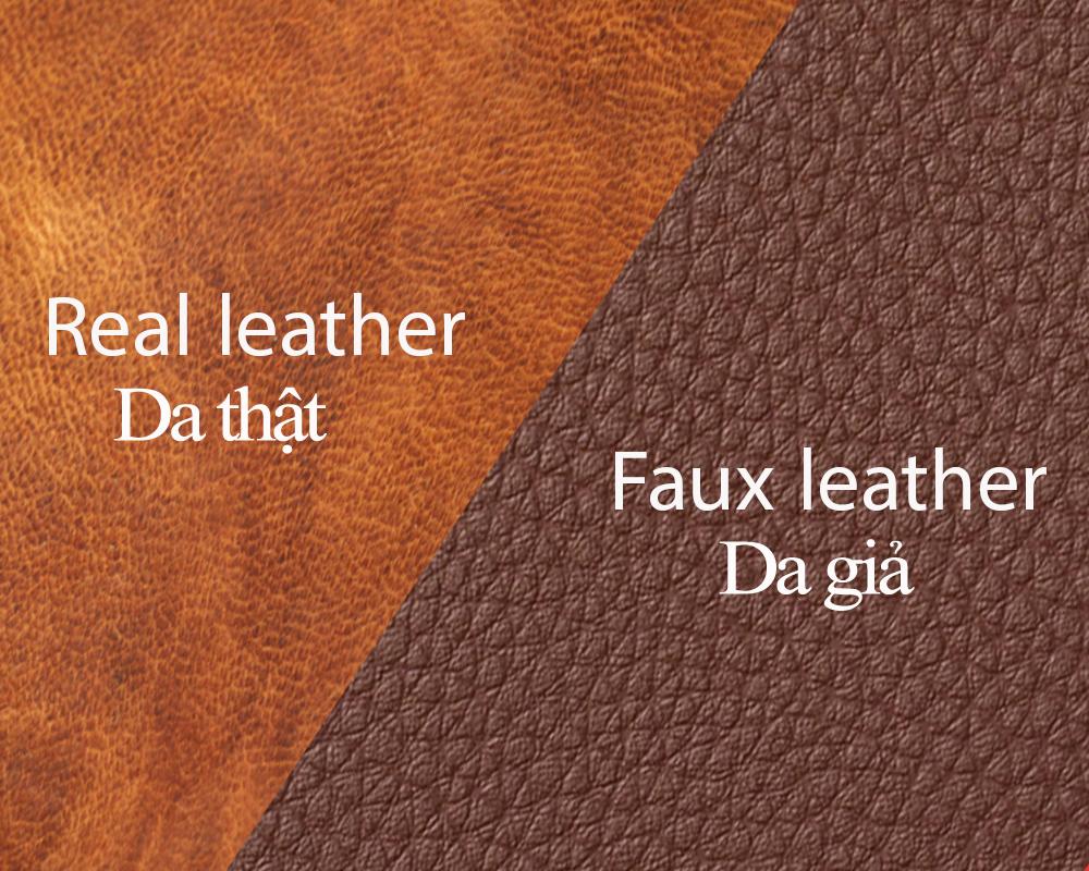 Cách kiểm tra da bò thật giả khi mua ghế sofa