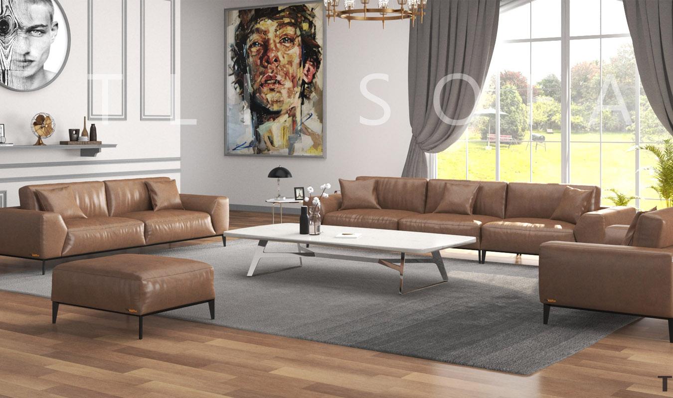 Sofa cho tường trắng