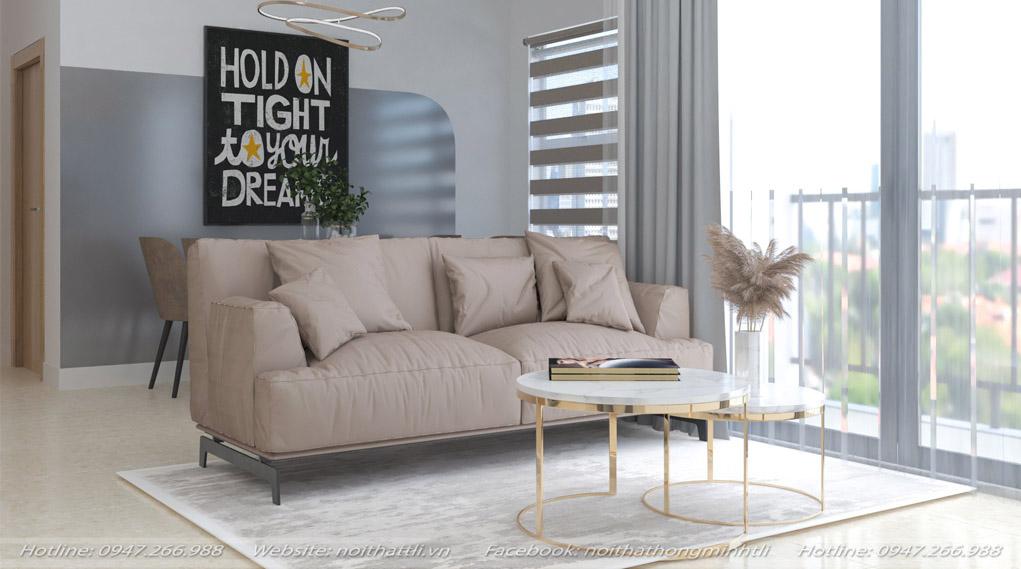 Sofa màu be