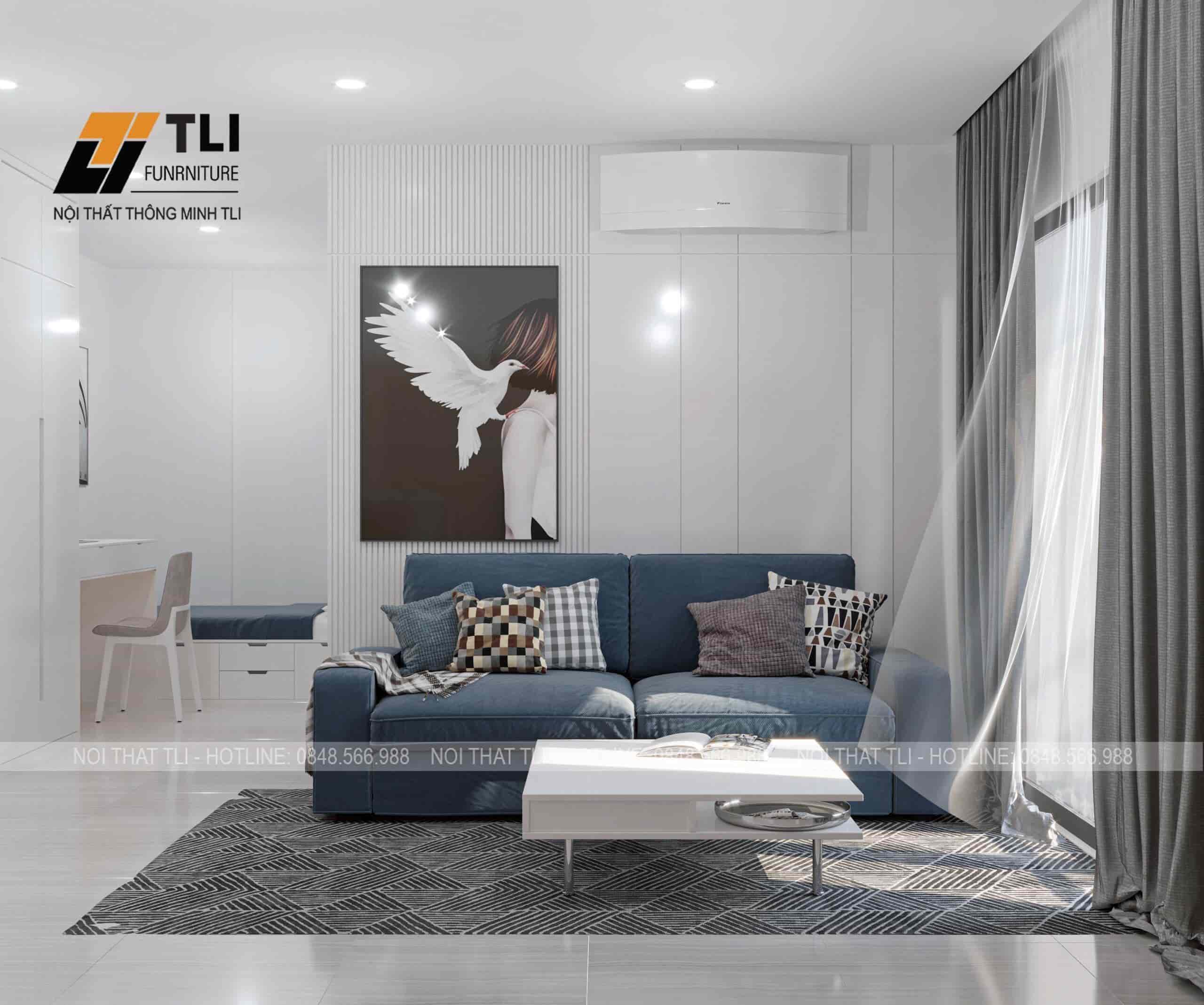 Những món nội thất phòng khách 15m2