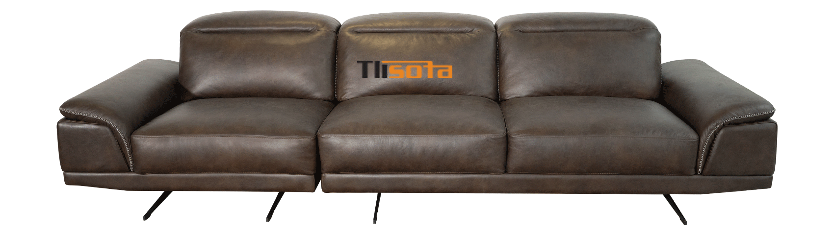 Mẫu Sofa góc Padova da bò ý - TLI