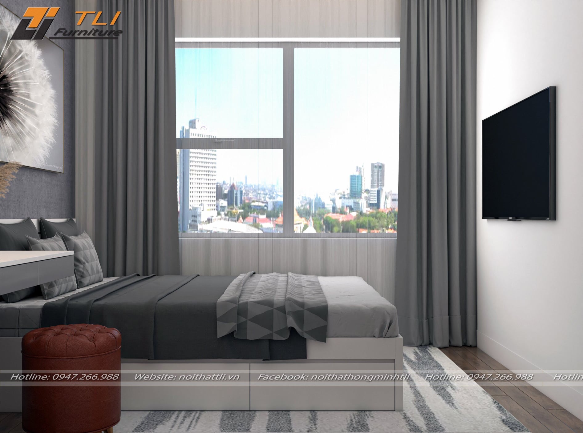 Thiết Kế Nội Thất Chung Cư 80m2