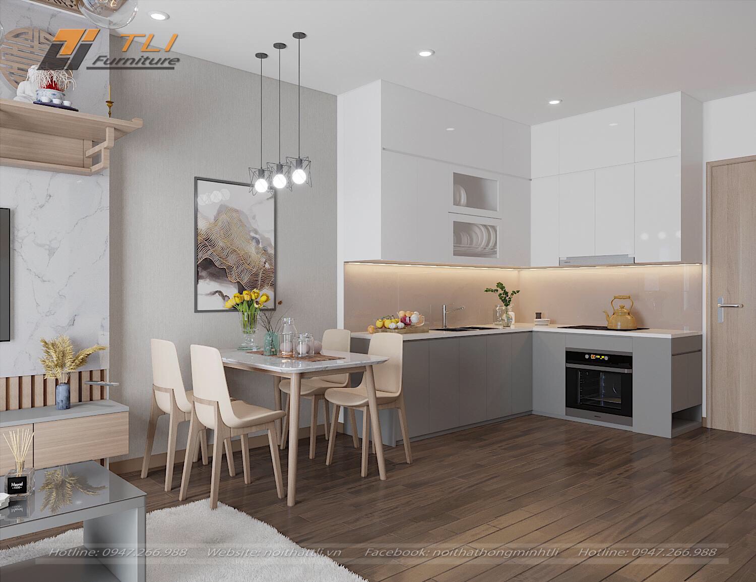 Tư vấn thiết kế nội thất phòng bếp