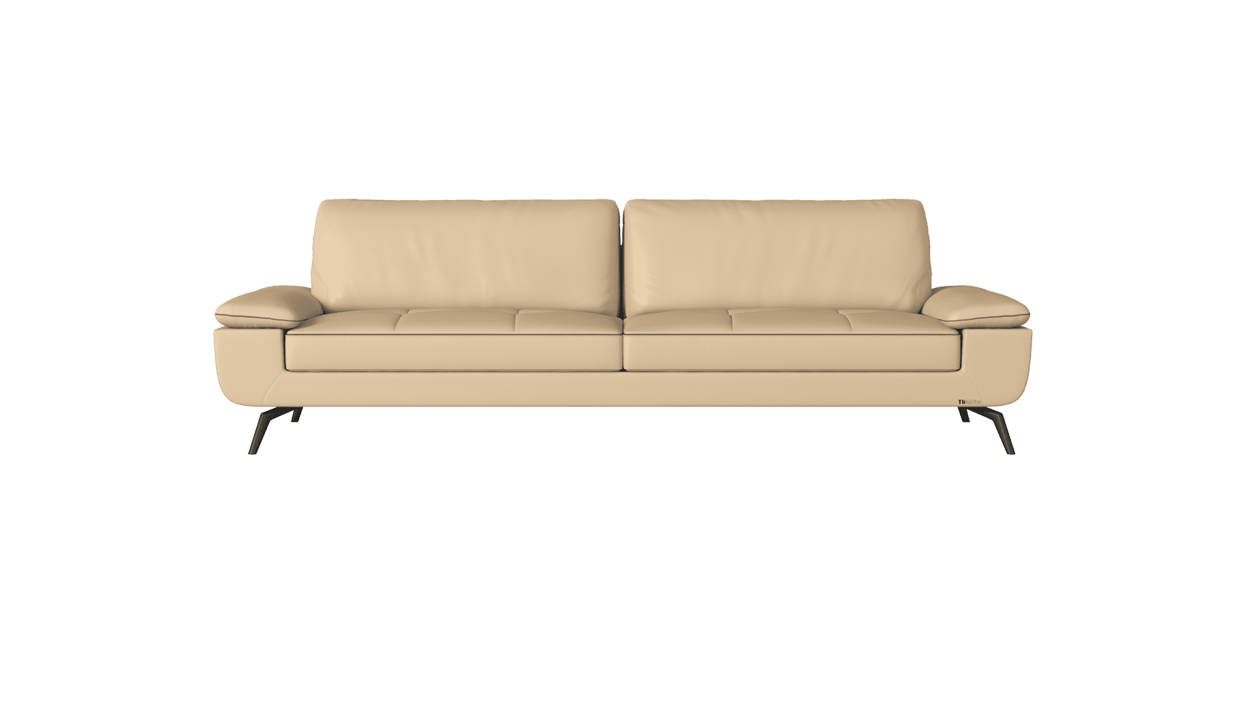Sofa Ifosa văng đôi da bò ý - TLI