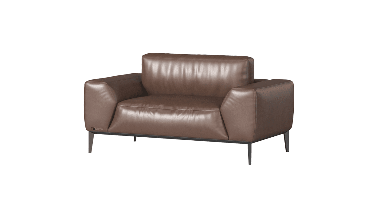 Sofa Torato đơn da bò ý