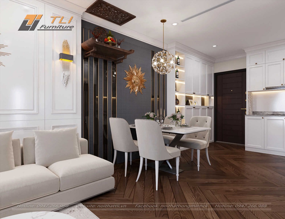 Thiết Kế Nội Thất Phong Cách Tân Cổ Điển