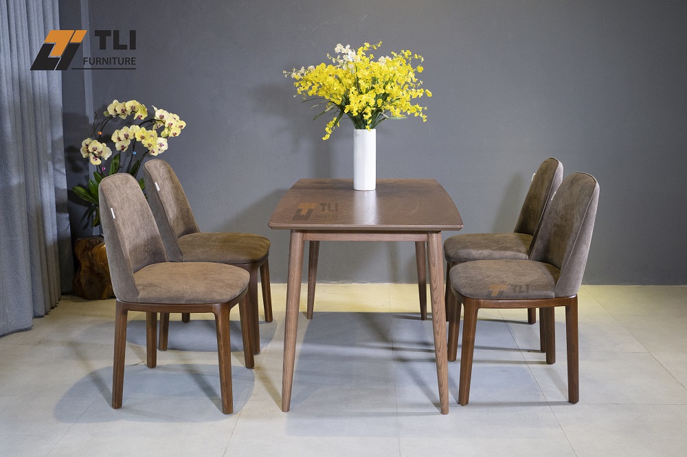Mẫu bàn ghế ăn ghế tại TLI