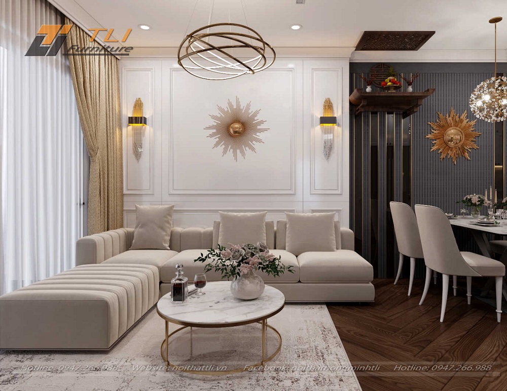 Thiết Kế Nội Thất Phong Cách Tân Cổ Điển