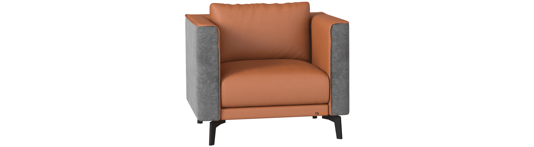 Mẫu Sofa Venoto đơn da bò ý - TLI