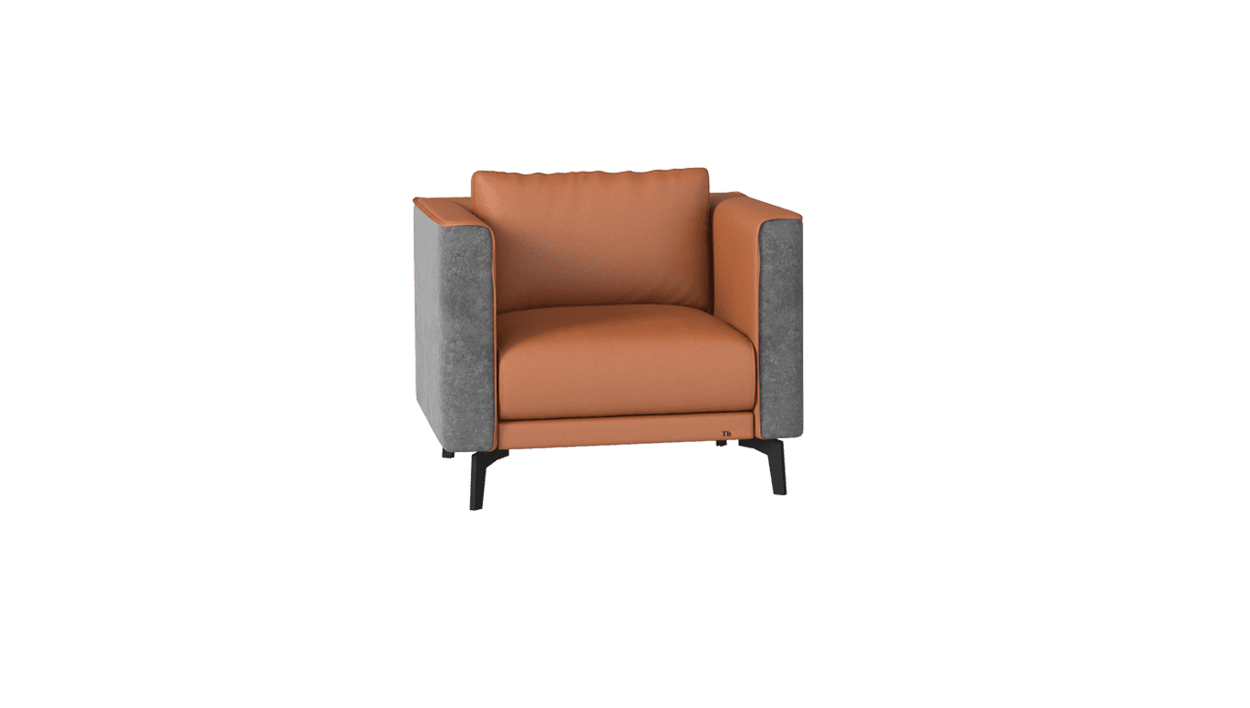 Sofa Venoto đơn da bò ý - TLI