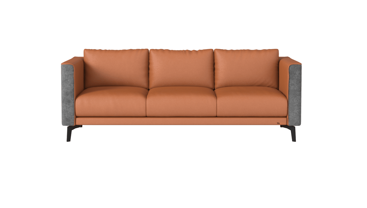 Mẫu Sofa Venoto văng ba da bò ý - TLI